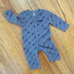 CALVIN KLEIN Rock Guitar Baby Onesie